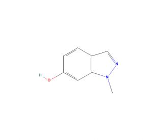 6-Hydroxy-1-methyl-1H-indazole (CAS 118933-92-9) - chemical structure image