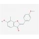 6-hydroxy-2-[(4-methoxyphenyl)methylidene]-7-methyl-2,3-dihydro-1-benzofuran-3-one - chemical structure image