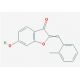 6-hydroxy-2-(2-methylbenzylidene)-1-benzofuran-3(2H)-one - chemical structure image