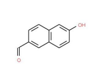 6-Hydroxy-2-naphthaldehyde (CAS 78119-82-1) - chemical structure image