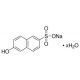 6-Hydroxy-2-naphthalenesulfonic acid sodium salt hydrate (CAS 135-76-2) - chemical structure image