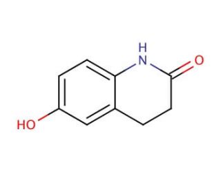 6-Hydroxy-3,4-dihydro-1H-quinoline-2-one (CAS 54197-66-9) - chemical structure image
