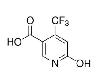 6-Hydroxy-4-(trifluoromethyl)nicotinic acid (CAS 849020-87-7) - chemical structure image