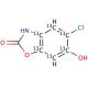 6-Hydroxy Chlorzoxazone-13C6 - chemical structure image