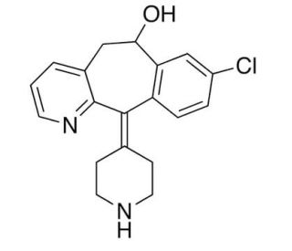 6-Hydroxy Desloratadine (CAS 119410-05-8) - chemical structure image