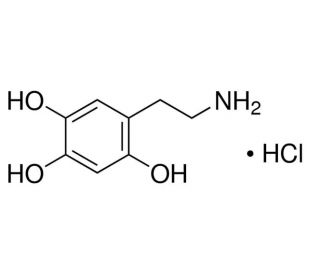 6-Hydroxydopamine hydrochloride (CAS 28094-15-7) - chemical structure image