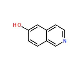 6-hydroxyisoquinoline (CAS 7651-82-3) - chemical structure image