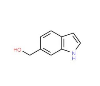 6-(Hydroxymethyl)-1H-indole (CAS 1075-26-9) - chemical structure image