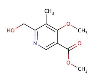 6-(Hydroxymethyl)-4-methoxy-5-methyl Nicotinic Acid Methyl Ester - chemical structure image