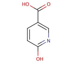 6-Hydroxypyridine-3-carboxylic acid (CAS 5006-66-6) - chemical structure image