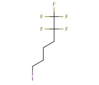 6-Iodo-1,1,1,2,2-pentafluorohexane (CAS 344452-10-4) - chemical structure image