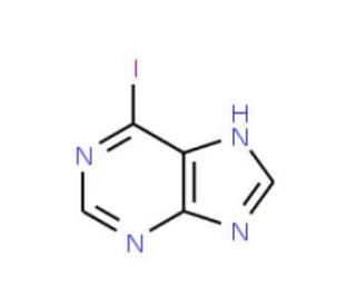 6-Iodopurine (CAS 2545-26-8) - chemical structure image