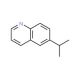 6-isopropylquinoline (CAS 135-79-5) - chemical structure image