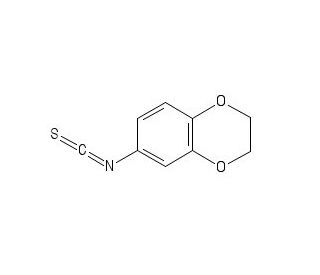 6-isothiocyanato-2,3-dihydro-1,4-benzodioxine (CAS 141492-50-4) - chemical structure image