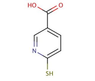 6-Mercaptopyridine-3-carboxylic acid (CAS 92823-43-3) - chemical structure image