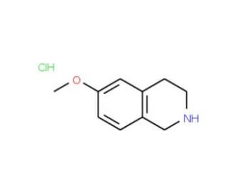 6-Methoxy-1,2,3,4-tetrahydro-isoquinoline HCl (CAS 57196-62-0) - chemical structure image