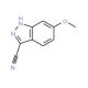 6-Methoxy-1H-indazole-3-carbonitrile (CAS 691900-59-1) - chemical structure image