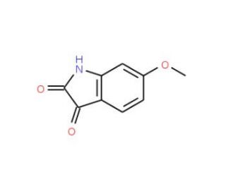 6-methoxy-1H-indole-2,3-dione (CAS 52351-75-4) - chemical structure image