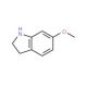 6-Methoxy-2,3-dihydro-1H-indole (CAS 7556-47-0) - chemical structure image
