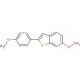 6-Methoxy-2-(4-methoxyphenyl)benzo[b]thiophene (CAS 63675-74-1) - chemical structure image