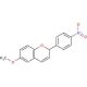 6-Methoxy-2-(4-nitrophenyl)-2H-1-benzopyran (CAS 887406-88-4) - chemical structure image