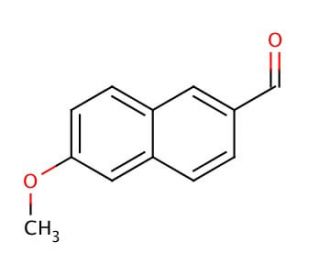 6-Methoxy-2-naphthaldehyde (CAS 3453-33-6) - chemical structure image