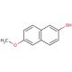 6-Methoxy-2-naphthol (CAS 5111-66-0) - chemical structure image