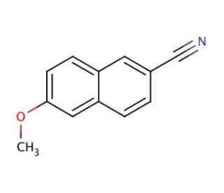 6-Methoxy-2-naphthonitrile (CAS 67886-70-8) - chemical structure image