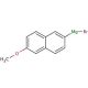6-Methoxy-2-naphthylmagnesium bromide solution (CAS 38046-82-1) - chemical structure image