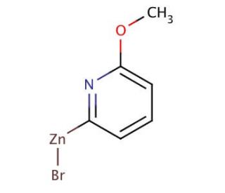 6-Methoxy-2-pyridylzinc bromide solution (CAS 352530-39-3) - chemical structure image