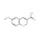 6-methoxy-2H-chromene-3-carboxylic acid (CAS 57543-62-1) - chemical structure image