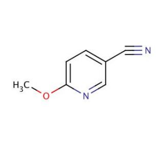 6-Methoxy-3-pyridinecarbonitrile (CAS 15871-85-9) - chemical structure image