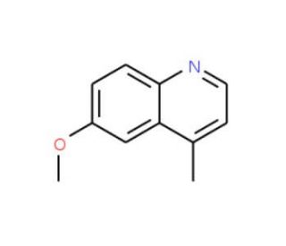 6-Methoxy-4-methylquinoline (CAS 41037-26-7) - chemical structure image
