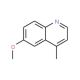 6-Methoxy-4-methylquinoline (CAS 41037-26-7) - chemical structure image