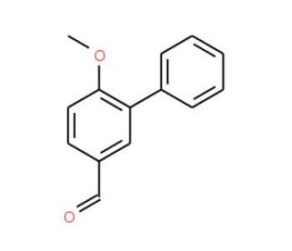 6-Methoxy[1,1&prime;-biphenyl]-3-carbaldehyde - chemical structure image