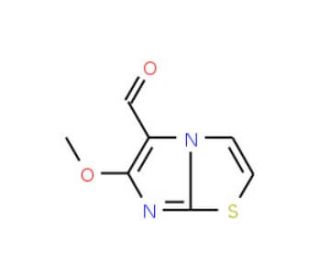 6-methoxyimidazo[2,1-b][1,3]thiazole-5-carbaldehyde - chemical structure image