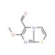 6-methoxyimidazo[2,1-b][1,3]thiazole-5-carbaldehyde - chemical structure image