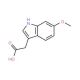 6-Methoxyindole-3-acetic acid (CAS 103986-22-7) - chemical structure image