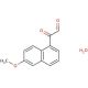 6-Methoxynaphthylglyoxal hydrate (CAS 1172293-10-5) - chemical structure image