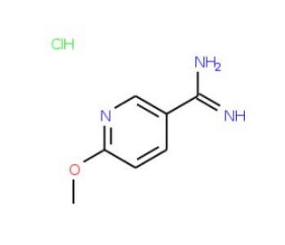 6-methoxypyridine-3-carboximidamide hydrochloride - chemical structure image