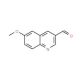 6-Methoxyquinoline-3-carboxaldehyde (CAS 13669-60-8) - chemical structure image