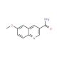 6-Methoxyquinoline-3-carboxamide (CAS 71083-30-2) - chemical structure image