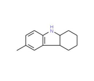6-Methyl-2,3,4,4a,9,9a-hexahydro-1H-carbazole - chemical structure image