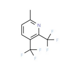 6-Methyl-2,3-bis-(trifluoromethyl)pyridine - chemical structure image