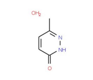 6-Methyl-2,3-dihydropyridazin-3-one hydrate (CAS 7143-82-0) - chemical structure image