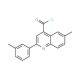 6-methyl-2-(3-methylphenyl)quinoline-4-carbonyl chloride - chemical structure image