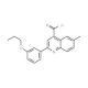 6-methyl-2-(3-propoxyphenyl)quinoline-4-carbonyl chloride - chemical structure image