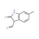 6-Methyl-2-oxoindoline-3-carbaldehyde - chemical structure image