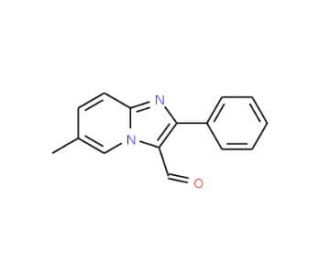 6-Methyl-2-phenylimidazo[1,2-a]pyridine-3-carbaldehyde - chemical structure image