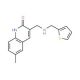 6-Methyl-3-{[(thiophen-2-ylmethyl)-amino]-methyl}-1H-quinolin-2-one - chemical structure image